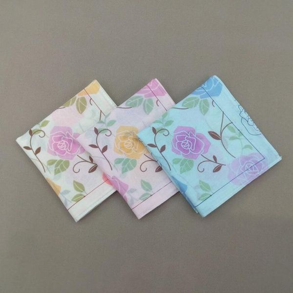 43 * 43cm 60s japanese and korean handkerchief cotton printed ladies handkerchief flower square, White
43 * 43cm 60s japanese and korean handkerchief cotton printed ladies handkerchief flower square, White