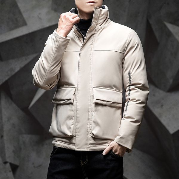 winter jacket men slim warm thicken fashion parka men solid color casual stand collar coat man streetwear wild big pocket jacket, Black
winter jacket men slim warm thicken fashion parka men solid color casual stand collar coat man streetwear wild big pocket jacket, Black