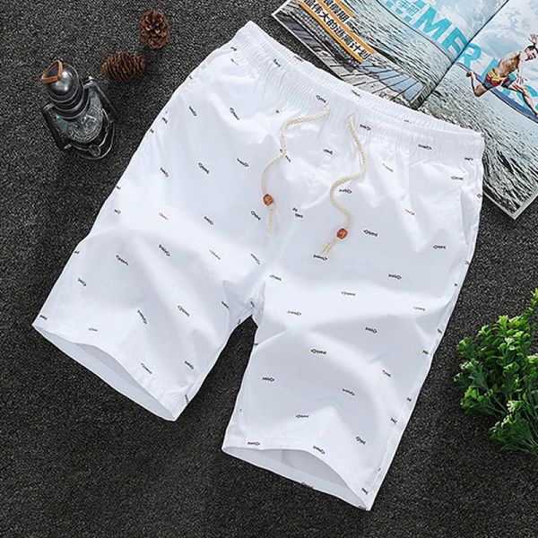 casual letters printed cotton shorts for men fashion summer beach shorts loose knit straight pants 2020 men's clothing, White;black
casual letters printed cotton shorts for men fashion summer beach shorts loose knit straight pants 2020 men's clothing, White;black