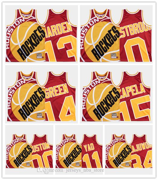 изготовленный на заказ нба хьюстон ракеты 11 yao мин 4 чарльз barkley 15 clint capela retro team big face покрытый смешной трикотажные, Black;red 
изготовленный на заказ нба хьюстон ракеты 11 yao мин 4 чарльз barkley 15 clint capela retro team big face покрытый смешной трикотажные, Black;red