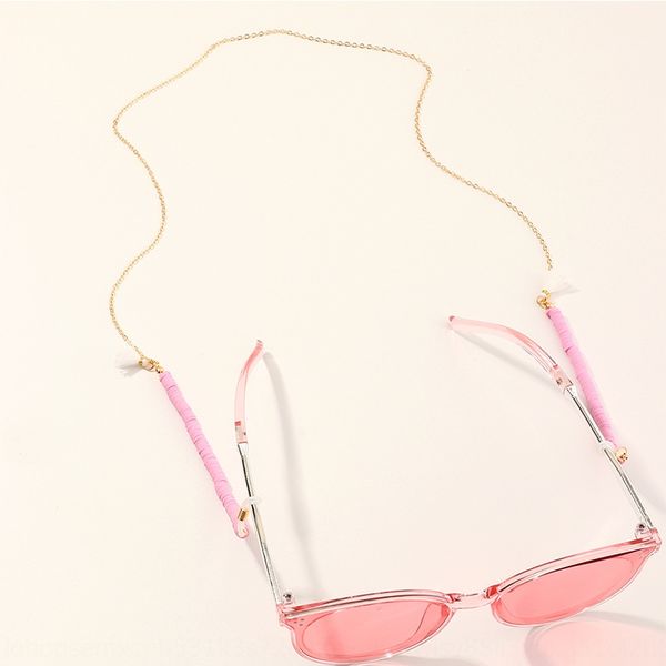 kbphp accessories personalized pink soft pottery sunglasses hanging neck metal chain anti-slip chain accessories sun glasses necklace sling, Blue
kbphp accessories personalized pink soft pottery sunglasses hanging neck metal chain anti-slip chain accessories sun glasses necklace sling, Blue