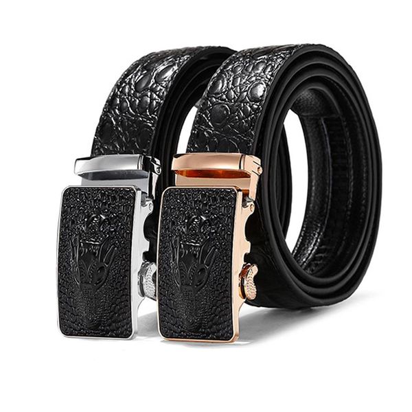 men belts male pu leather strap luxury crocodile silver gold buckle belts for man ceinture homme, Black;brown
men belts male pu leather strap luxury crocodile silver gold buckle belts for man ceinture homme, Black;brown
