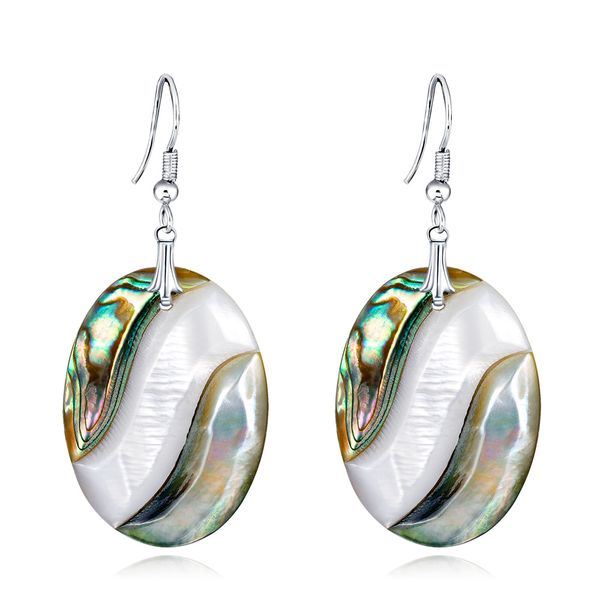 wholesale abalone shell pendant earrings - unique creative fashion party daily life charm decorations ornament es1d014, Silver
wholesale abalone shell pendant earrings - unique creative fashion party daily life charm decorations ornament es1d014, Silver