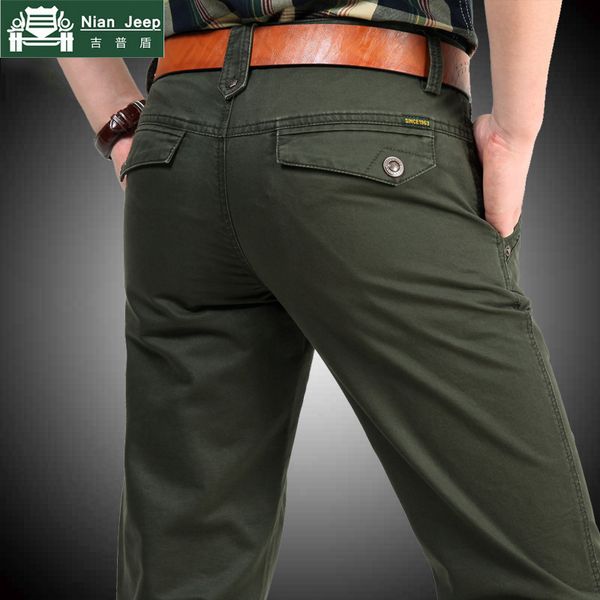nianjeep brand 100% cotton cargo pants men style army long pants men pockets baggy mens pantalones sweatpants 2153, Black
nianjeep brand 100% cotton cargo pants men style army long pants men pockets baggy mens pantalones sweatpants 2153, Black
