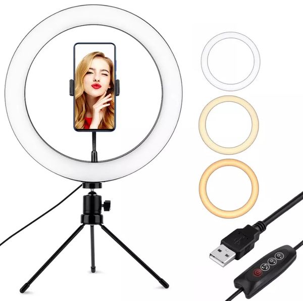 10'' dimmable led camera ringlight for youtube video tiktok pgraphy led selfie ring light with tripod stand & cell phone holder
10'' dimmable led camera ringlight for youtube video tiktok pgraphy led selfie ring light with tripod stand & cell phone holder