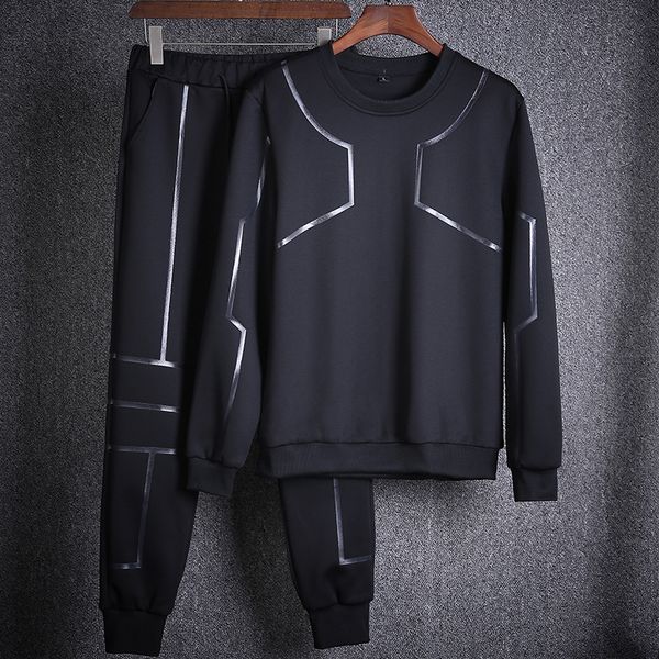 men's spring and autumn new pullovers, sports suits, men's spring suits, two suits, Gray
men's spring and autumn new pullovers, sports suits, men's spring suits, two suits, Gray