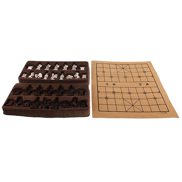vintage finest chinese traditional chess with folding imitation leather chessboard set chess game
vintage finest chinese traditional chess with folding imitation leather chessboard set chess game