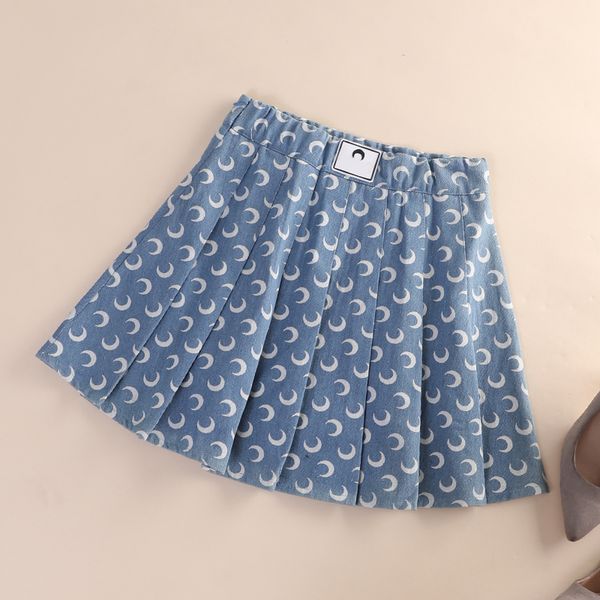crescent printed pleated skirt half-length a-shaped short skirt autumn of 2019new fashion women high waist mini denim skirts, Black
crescent printed pleated skirt half-length a-shaped short skirt autumn of 2019new fashion women high waist mini denim skirts, Black
