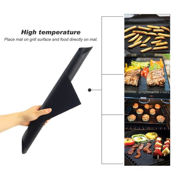 2 pcs reusable no stick bbq grill mat baking easy clean grilling fried sheet portable outdoor picnic cooking barbecue tool
2 pcs reusable no stick bbq grill mat baking easy clean grilling fried sheet portable outdoor picnic cooking barbecue tool