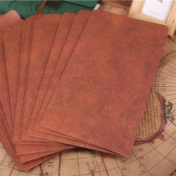 10pcs retro kraft paper envelopes greeting card vintage european style blank postcard wedding invitation card office supplies
10pcs retro kraft paper envelopes greeting card vintage european style blank postcard wedding invitation card office supplies