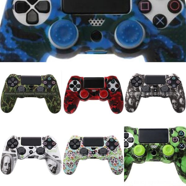 myrwk silicone cover skin grip gamepad protector case + 2 caps kit for ps4 controller
myrwk silicone cover skin grip gamepad protector case + 2 caps kit for ps4 controller