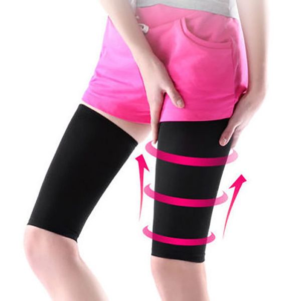 sports socks 1pair compression slimming thigh leg shaper sleeve varicose veins support women men adults, Black
sports socks 1pair compression slimming thigh leg shaper sleeve varicose veins support women men adults, Black