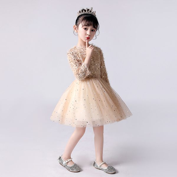 tick tok children's dress long sleeve baby's birthday princess pompous skirt flower children's wedding dress piano performanc, Red;yellow
tick tok children's dress long sleeve baby's birthday princess pompous skirt flower children's wedding dress piano performanc, Red;yellow