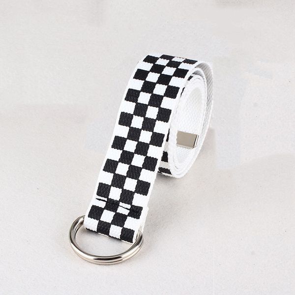 new fashion women harajuku checkerboard belt casual canvas waist belts black white plaid waistband punk female long straps belt, Black;brown
new fashion women harajuku checkerboard belt casual canvas waist belts black white plaid waistband punk female long straps belt, Black;brown