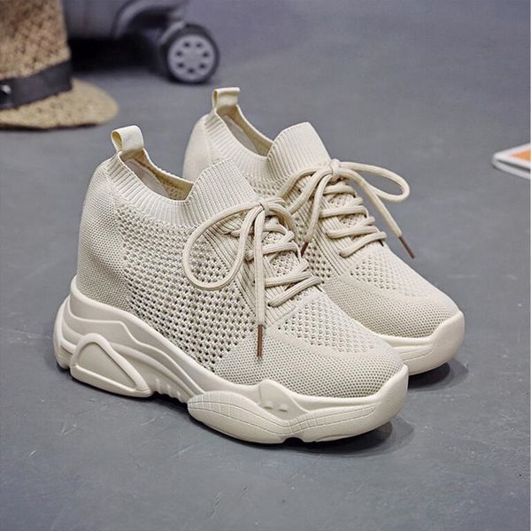 fashion 2019 autumn platform high women thick sole 10cm heels wedge sneakers breathable mesh casual shoes woman mx200425, Black
fashion 2019 autumn platform high women thick sole 10cm heels wedge sneakers breathable mesh casual shoes woman mx200425, Black