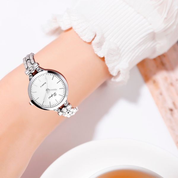 female watch 2019 simple casual fashion round dial small and exquisite female bracelet watch wristwatch clock gift dropship@5, Slivery;brown
female watch 2019 simple casual fashion round dial small and exquisite female bracelet watch wristwatch clock gift dropship@5, Slivery;brown