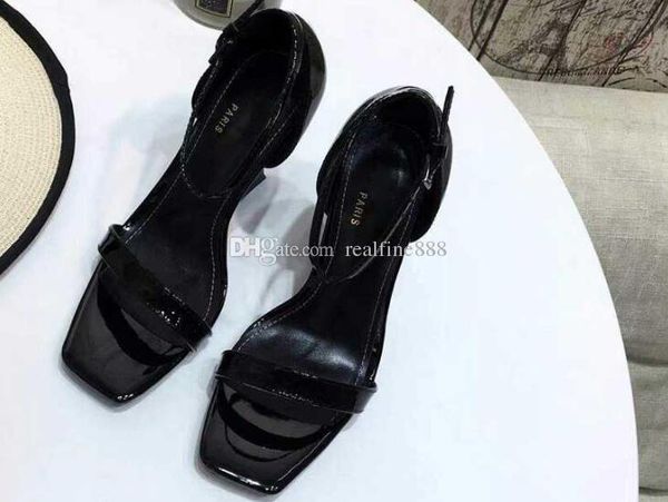 5a women 901260 11cm heel opyum sandals patent leather metal letters heel,leather sole,size 34-41,dhl ing, Black
5a women 901260 11cm heel opyum sandals patent leather metal letters heel,leather sole,size 34-41,dhl ing, Black