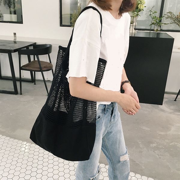 etya fashion canvas shopping bag eco reusable foldable shopping tote bags net fabric grocery handbag travel women beach bags
etya fashion canvas shopping bag eco reusable foldable shopping tote bags net fabric grocery handbag travel women beach bags