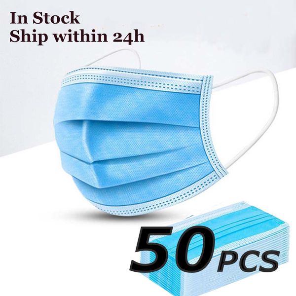 50pcs anti virus diposable mouth face masks anti dust protect 3 layers pm2.5 masks dustproof earloop non woven mouth mask
50pcs anti virus diposable mouth face masks anti dust protect 3 layers pm2.5 masks dustproof earloop non woven mouth mask