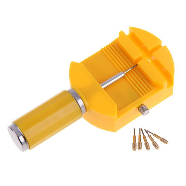 1pcs watch band strap link remover repair watch tools repair tool kit with 5 pins horloge gereedschap
1pcs watch band strap link remover repair watch tools repair tool kit with 5 pins horloge gereedschap