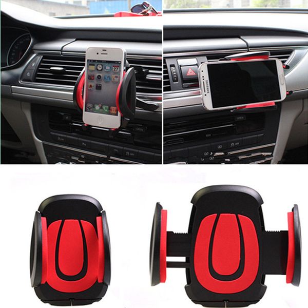 

car-styling vehicle mounted mobile phone tuyere type bracket car accessories for ssangyong actyon korando kyron rexton 2 rodius