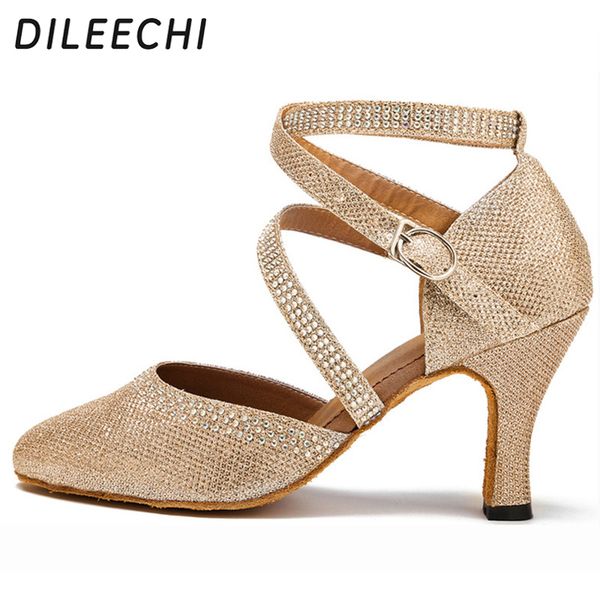 dileechi rhinestone latin dance shoes woman gold high heel 8cm ballroom tango salsa dancing shoes sandals silver heel 6cm
dileechi rhinestone latin dance shoes woman gold high heel 8cm ballroom tango salsa dancing shoes sandals silver heel 6cm