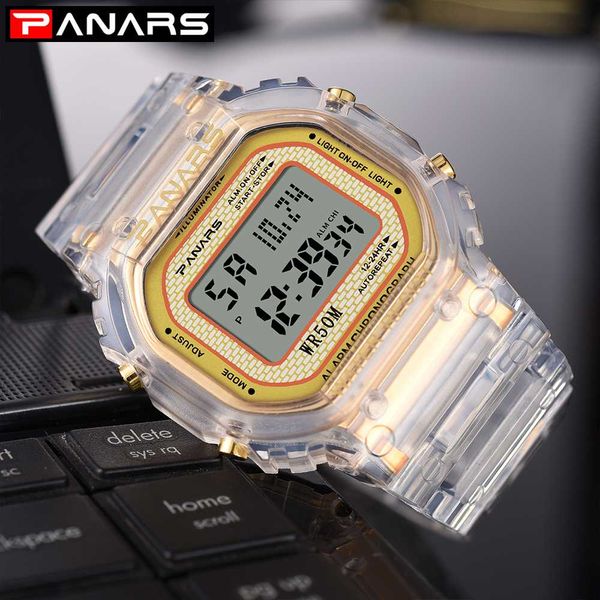 panars rectangle transparent luxury men watch digital 2019 outdoor men sports watches mens waterproof led wrist watches women, Slivery;brown
panars rectangle transparent luxury men watch digital 2019 outdoor men sports watches mens waterproof led wrist watches women, Slivery;brown