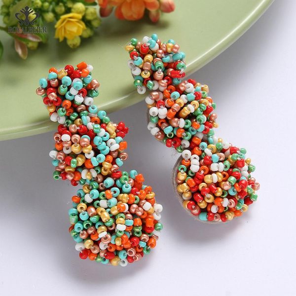 royalbeier bohemia jewelry multicolor rainbow ball long statement hanging earring handmade beaded tassel gifts fashion earings, Golden
royalbeier bohemia jewelry multicolor rainbow ball long statement hanging earring handmade beaded tassel gifts fashion earings, Golden