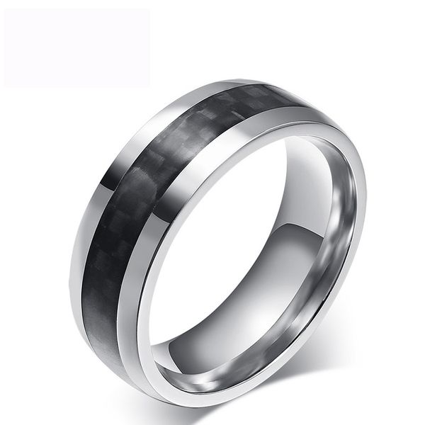 wholesale grade titanium steel carbon fiber male rings accessories jewel finger ring fashion jewelry party gifts men, Silver
wholesale grade titanium steel carbon fiber male rings accessories jewel finger ring fashion jewelry party gifts men, Silver