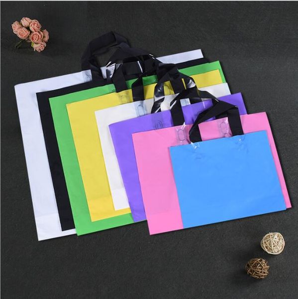 10pcs large gift plastic bag with handle clothes storage bag plastic shopping packaging party gift bags
10pcs large gift plastic bag with handle clothes storage bag plastic shopping packaging party gift bags