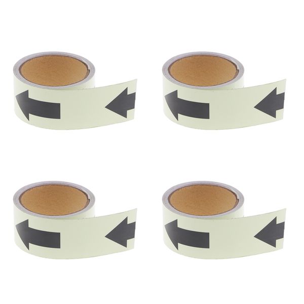 4 rolls anti collide tape luminous tape warning tape glow stickers directional flow labels
4 rolls anti collide tape luminous tape warning tape glow stickers directional flow labels