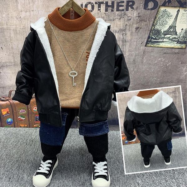boys winter clothing sets kids boys suit sets children warm coat,knit sweater, thick jeans 3pcs clothing set 2-6years, White
boys winter clothing sets kids boys suit sets children warm coat,knit sweater, thick jeans 3pcs clothing set 2-6years, White