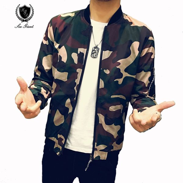 2018 autumn mans fashion camouflage jacket men casual loose streetwear zipper mens jacket sportswear water wash teenage, Black;brown
2018 autumn mans fashion camouflage jacket men casual loose streetwear zipper mens jacket sportswear water wash teenage, Black;brown