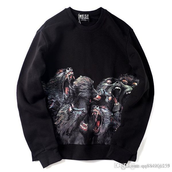 new мужской толстовки модельера мужского hoodies роскоши вышивка дикой группы обезьяна хип-хоп дизайнер улицы мужских толстовок, Black
new мужской толстовки модельера мужского hoodies роскоши вышивка дикой группы обезьяна хип-хоп дизайнер улицы мужских толстовок, Black