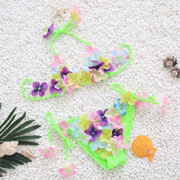 handmade floral swimsuit for girls two piece children swimwear colorful kids swim suit halter bikini baby 2-10 ages bathing suit
handmade floral swimsuit for girls two piece children swimwear colorful kids swim suit halter bikini baby 2-10 ages bathing suit