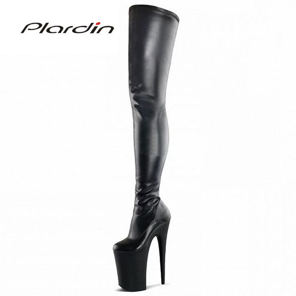 plardin plus size 35-46 pu concise fashion 20cm high heels 10cm platform knee-high nightclub dance party pipe dance boots, Black
plardin plus size 35-46 pu concise fashion 20cm high heels 10cm platform knee-high nightclub dance party pipe dance boots, Black