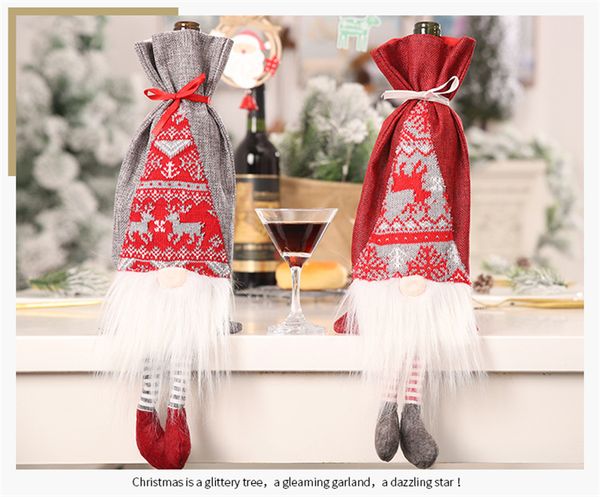 faroot merry christmas decorations for home creative wine bottle cover rudolph xmas ornament happy new year 2020
faroot merry christmas decorations for home creative wine bottle cover rudolph xmas ornament happy new year 2020