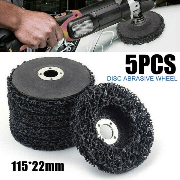 5x 115mm poly strip wheel discs paint rust remover abrasive angle grinder head for car truck motorcycle polishing wheels machine
5x 115mm poly strip wheel discs paint rust remover abrasive angle grinder head for car truck motorcycle polishing wheels machine