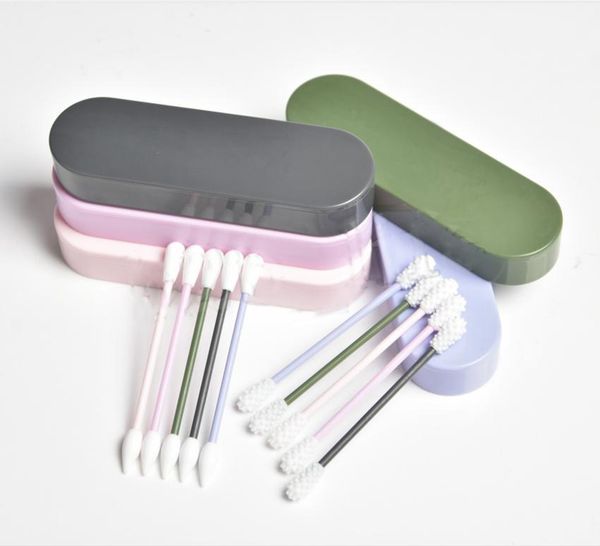 5 colors lastswab reusable cotton swab ear cleaning cosmetic silicone buds swabs sticks with box for cleaning makeup and touch-ups fa3127
5 colors lastswab reusable cotton swab ear cleaning cosmetic silicone buds swabs sticks with box for cleaning makeup and touch-ups fa3127