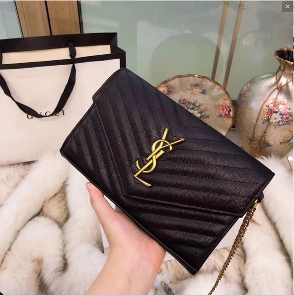 2019 classic leather black gold silver chain sell wholesale retail bags handbags shoulder bags tote bags messenger 22.5*16
2019 classic leather black gold silver chain sell wholesale retail bags handbags shoulder bags tote bags messenger 22.5*16