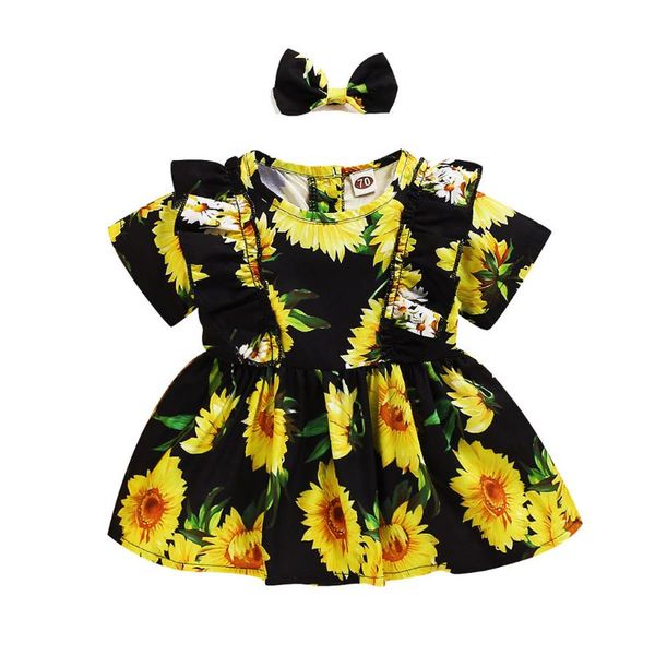 infant baby girls dress 3m-18m ruffles short sleeve sunflower print princess dress headband 2 pcs flower girl dresses party suit, Red;yellow
infant baby girls dress 3m-18m ruffles short sleeve sunflower print princess dress headband 2 pcs flower girl dresses party suit, Red;yellow