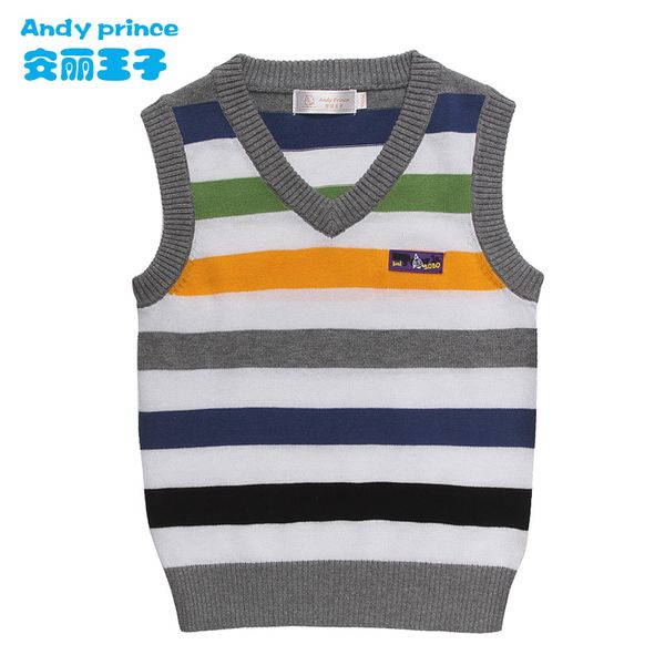 new arrival children's clothing fashion preppy style boy vest 100% cotton sweater vest child sweater spring sleeveless, Blue
new arrival children's clothing fashion preppy style boy vest 100% cotton sweater vest child sweater spring sleeveless, Blue
