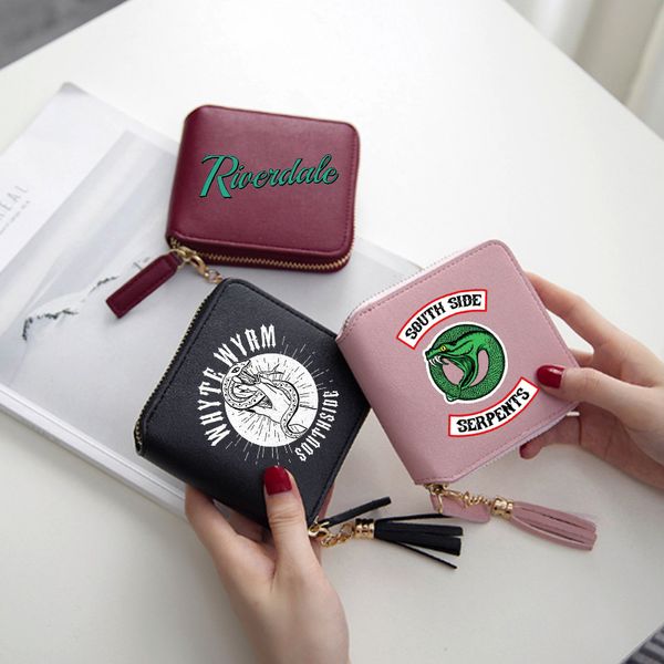 american drama riverdal ms. wallet south side short tassel coin purse wallet student cool small, Red;black
american drama riverdal ms. wallet south side short tassel coin purse wallet student cool small, Red;black
