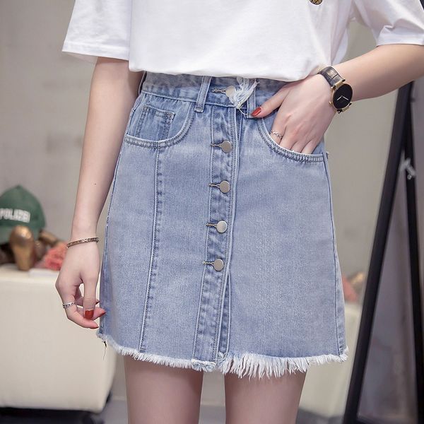 plus size tassel denim casual mini skirts women single-breasted a-line 4xl korean bodycon jeans short skirt femme street wear, Black
plus size tassel denim casual mini skirts women single-breasted a-line 4xl korean bodycon jeans short skirt femme street wear, Black
