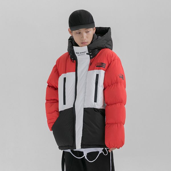 chic original contrast color stitching driver coat 2019 winter new men's clothing couple warm thicker coat jacket, Black
chic original contrast color stitching driver coat 2019 winter new men's clothing couple warm thicker coat jacket, Black