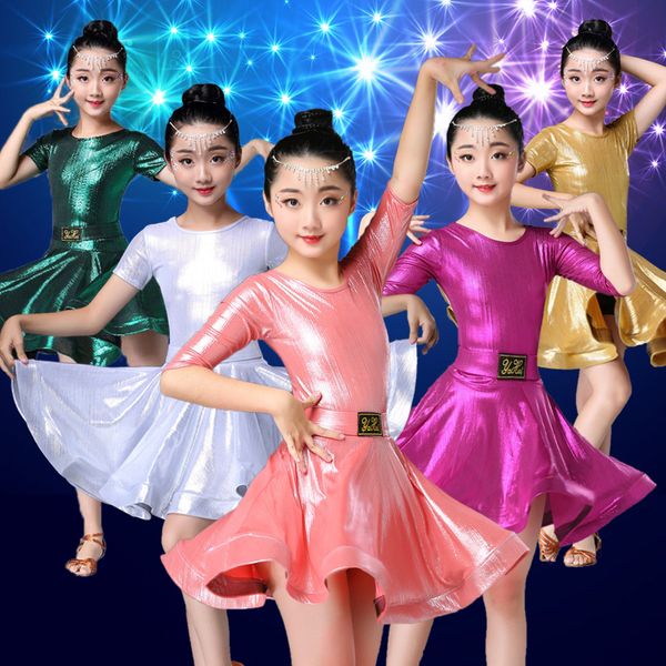 latin dance costume children's girls summer new short-sleeved practice clothes children's examination performance costumes, Black;red
latin dance costume children's girls summer new short-sleeved practice clothes children's examination performance costumes, Black;red