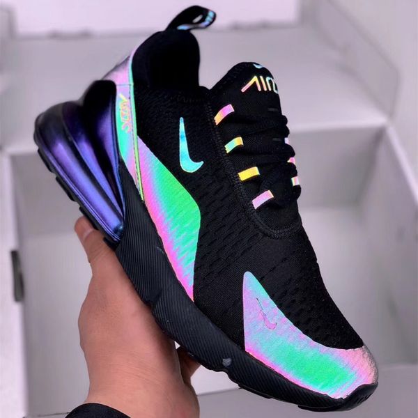 2019 new 270 3m reflective chameleon maxe glow in night running hoe men and women 270 port trainer neaker
2019 new 270 3m reflective chameleon maxe glow in night running hoe men and women 270 port trainer neaker