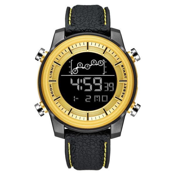 smael smill watch sports outdoor waterproof more function popular men electronic watch, Slivery;brown
smael smill watch sports outdoor waterproof more function popular men electronic watch, Slivery;brown