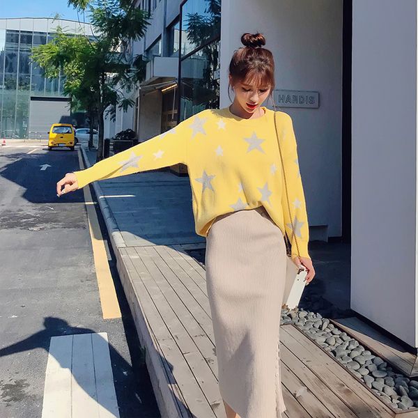 2019 cute western style thin knitting winter skirt goddess fanmaoyi increase skirt two paper suit, Black
2019 cute western style thin knitting winter skirt goddess fanmaoyi increase skirt two paper suit, Black