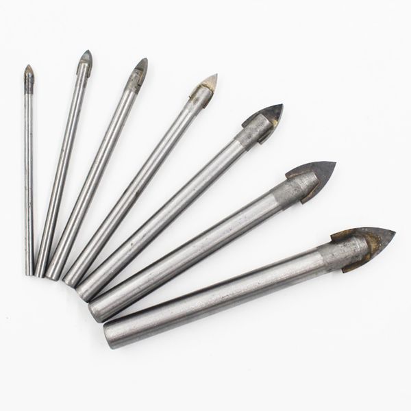 7pcs drill bits set triangle tool porcelain construction marble mirror drilling glass ceramic carbide manual round shank durable
7pcs drill bits set triangle tool porcelain construction marble mirror drilling glass ceramic carbide manual round shank durable